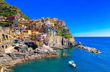 Town in Qinque terre, Italy