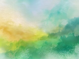 Fototapeta premium 水彩風グラデーションの抽象背景