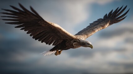 Fototapeta premium eagle in flight