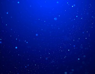 Obraz premium Abstract deep blue background with light particles