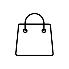 Shopping Bag Icon &ndash; Retail and Online Shopping Symbol