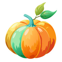 vector illustration of a pumpkin