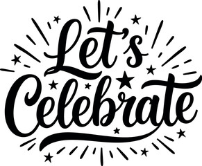 Let s celebrate hand lettering with starburst