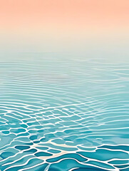 Naklejka premium Pastel Lavender Flow , Aqua Peach Serenit, Mint Rose Whispe