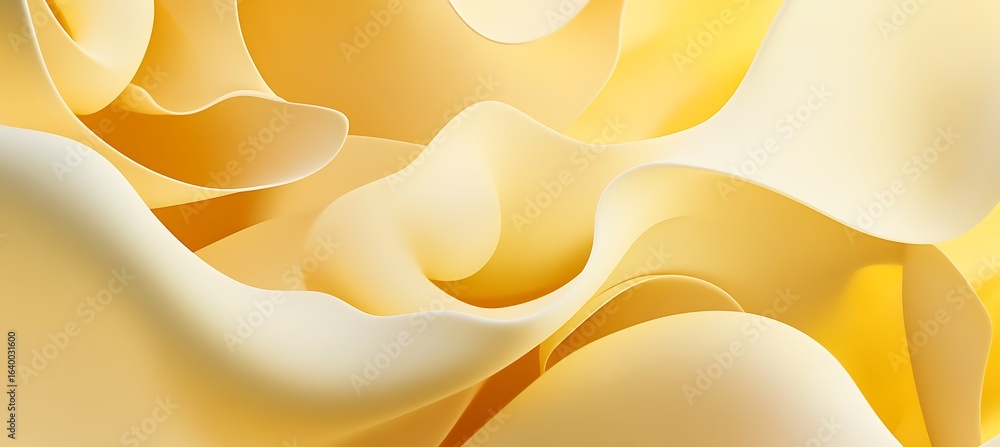 Poster abstract yellow background texture design pattern wallpaper gradient art modern smooth curve light c