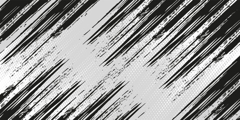 Fototapeta premium Dot white gray wave light technology texture background. Abstract big data digital concept. modern