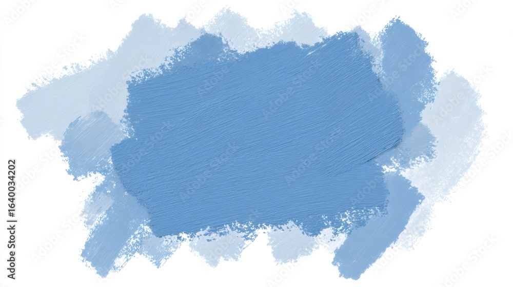 Poster brush strokes forming an abstract texture with shades of blue, creating a visually appealing backgro