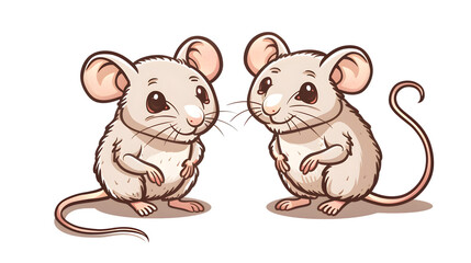 Charming Cartoon Rat: Perfect for Illustrations, Books, and More