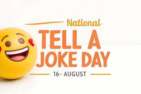 Get ready to laugh on National Tell a Joke Day, August 16th! Share your favorite puns and one-liners to spread some joy and smiles.
Genrative Ai.
