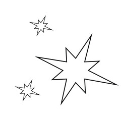 black and white compass on white background with vector illustrations design 