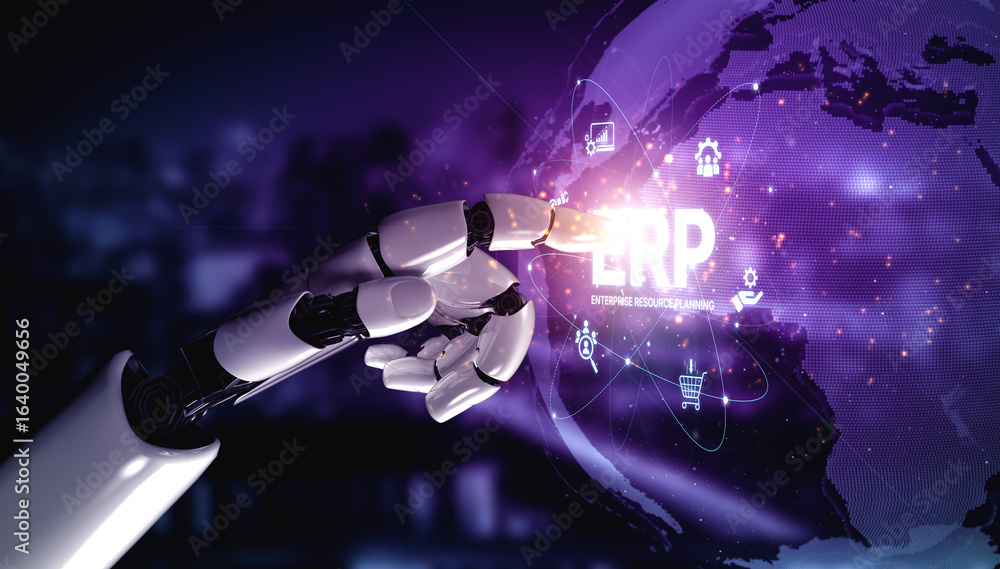 Poster ai optimizes erp platforms with centralized dashboards, automated data flow, and smart tools for man