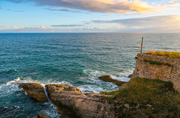 The fortress Stari Grad of Ulcinj, Montenegro, Europe