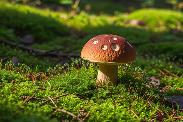 mushroom in the forest