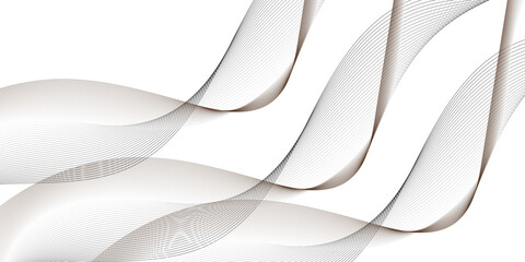 Modern abstract glowing wave background. Dynamic flowing wave lines design element.