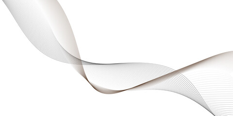 Modern abstract glowing wave background. Dynamic flowing wave lines design element.