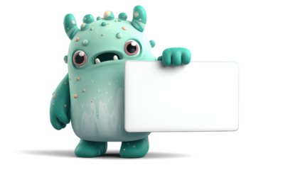 clumsy mint-green alien with mismatched limbs