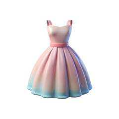 Obraz premium bridesmaid dress in soft pastel shades