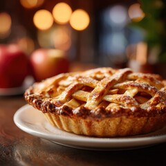 classic Apple pie with a flaky crust