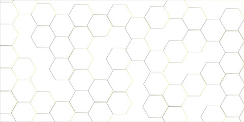 Vector abstract 3d white hexagon realistic mesh cell honeycomb texture. geometric white grid emboss hexagonal background.seamless bright white abstract honeycomb grid 3d cell tile technology texture.