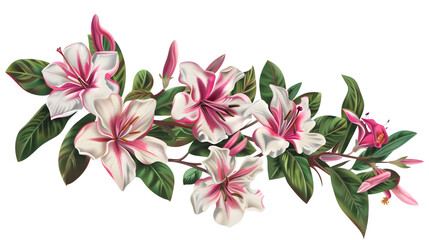 Exquisite Impala Lily of Thailand Illustration for Professional Designs