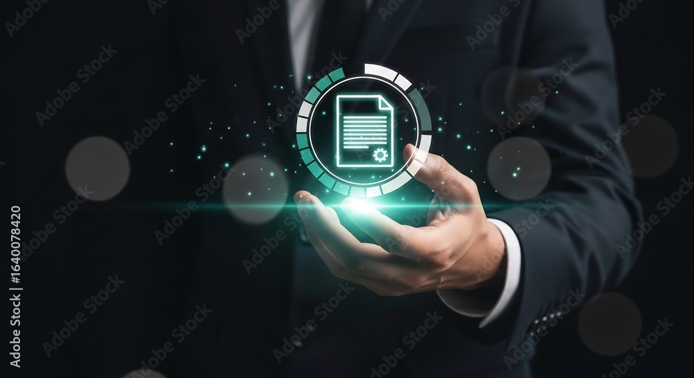 Aufkleber digital document management secure and efficient data handling for businesses