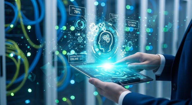 AI-Powered Data Center Management Optimizing Efficiency and Security with Artificial Intelligence