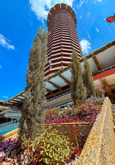 View of the Nairobi building, the capital of Kenya