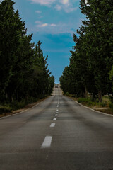 Fototapeta premium The roud leading to peace.