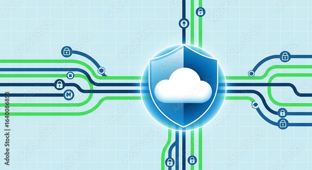 Poster cloud security protecting data in the digital age - a comprehensive guide