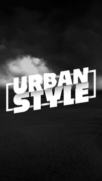 Urban Style Text Animation Template