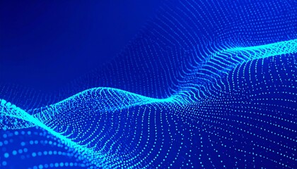 Abstract digital wave pattern (14)