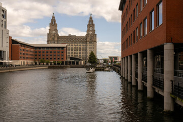 Fototapeta premium Liver Building, Liverpool, England