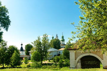 Chapel of St. Cyril of Belozersk. Traditional Orthodox chapel (Russia).