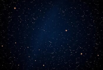 Fototapeta premium A captivating seamless pattern of twinkling stars scattered across a dark night sky, cosmos, background