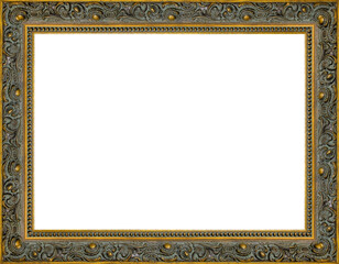 Frame with relief decor