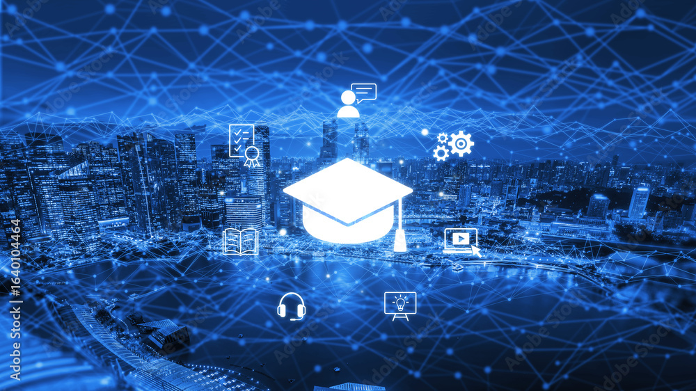 Poster cloud computing, cloud strategy, and cloud technology transforming digital infrastructure with scala