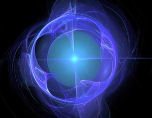 Fototapeta premium Abstract swirling celestial sphere (1)