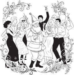 christmas, christmas tree, pattern, flower, vector, floral, design, seamless, vintage, illustration, ornament, decoration, art, wallpaper, nature, decor, texture, element, flowers, mandala, leaf, retr