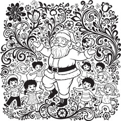 christmas, christmas tree, pattern, flower, vector, floral, design, seamless, vintage, illustration, ornament, decoration, art, wallpaper, nature, decor, texture, element, flowers, mandala, leaf, retr