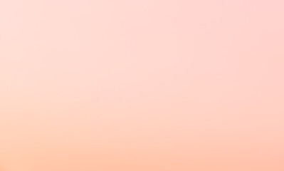 Soft pink rose gold orange yellow pastel sky. Wedding anniversary, Romance, Love, Valentine and Celebration background concept.