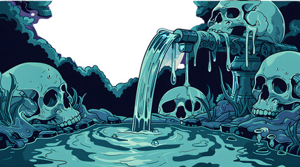 Honoring the Deceased: Pouring Water in Memorial Ceremony