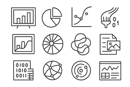 Orb interactive symbol icon generative vector icons layer brush data artwork visualization