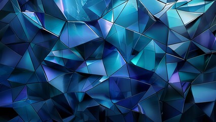Abstract geometric polygon style background with beautiful pattern mosaic