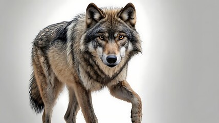 Fototapeta premium portrait of a wolf