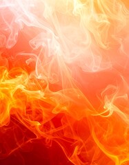 Abstract fire and smoke patterns