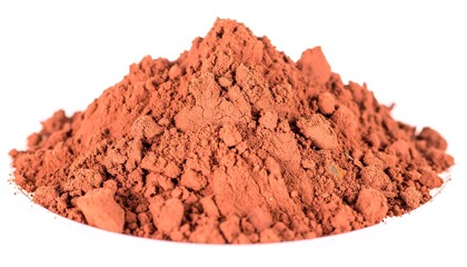 Pile of reddish brown powder