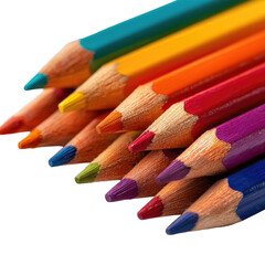 Close-up of colorful pencils