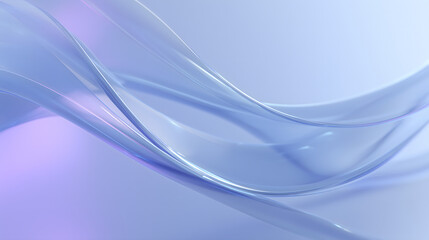 Abstract Blue Fluid Waves Background