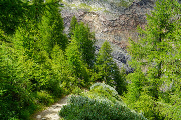 Alpine Landscapes of Valais, Saas-Fee