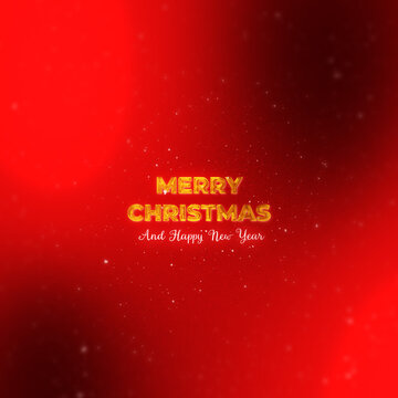 Elegant Minimal Christmas Animated Title &ndash; Square Format